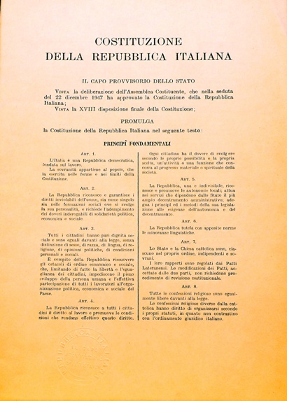 Diritto e società nella Repubblica