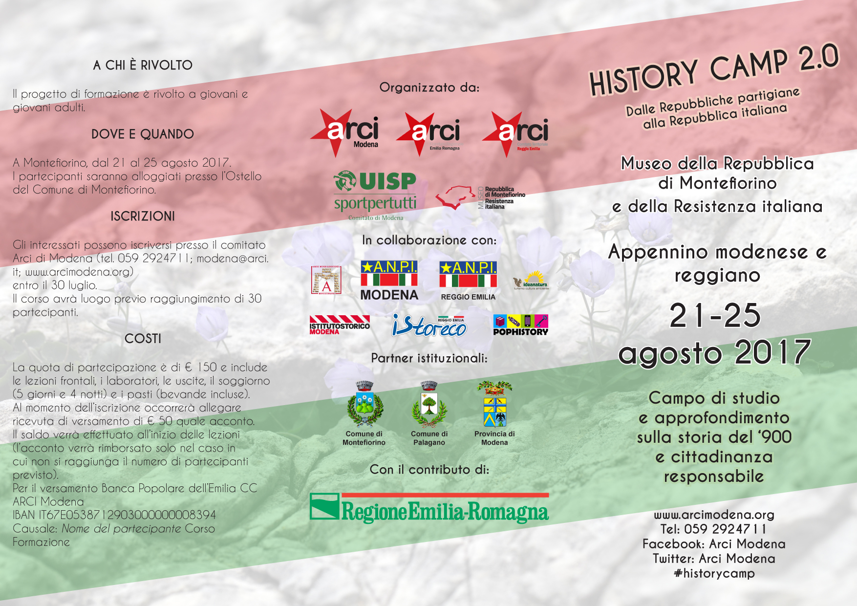 History camp 2.0 a Montefiorino