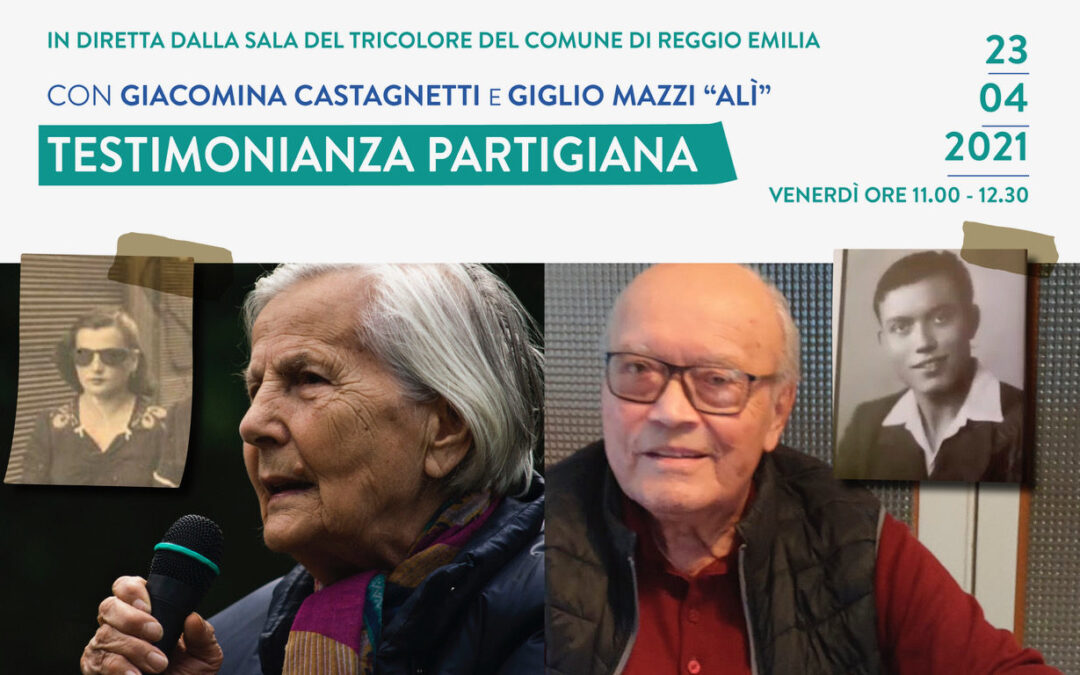 Testimonianza partigiana con Giacomina Castagnetti e Giglio Mazzi