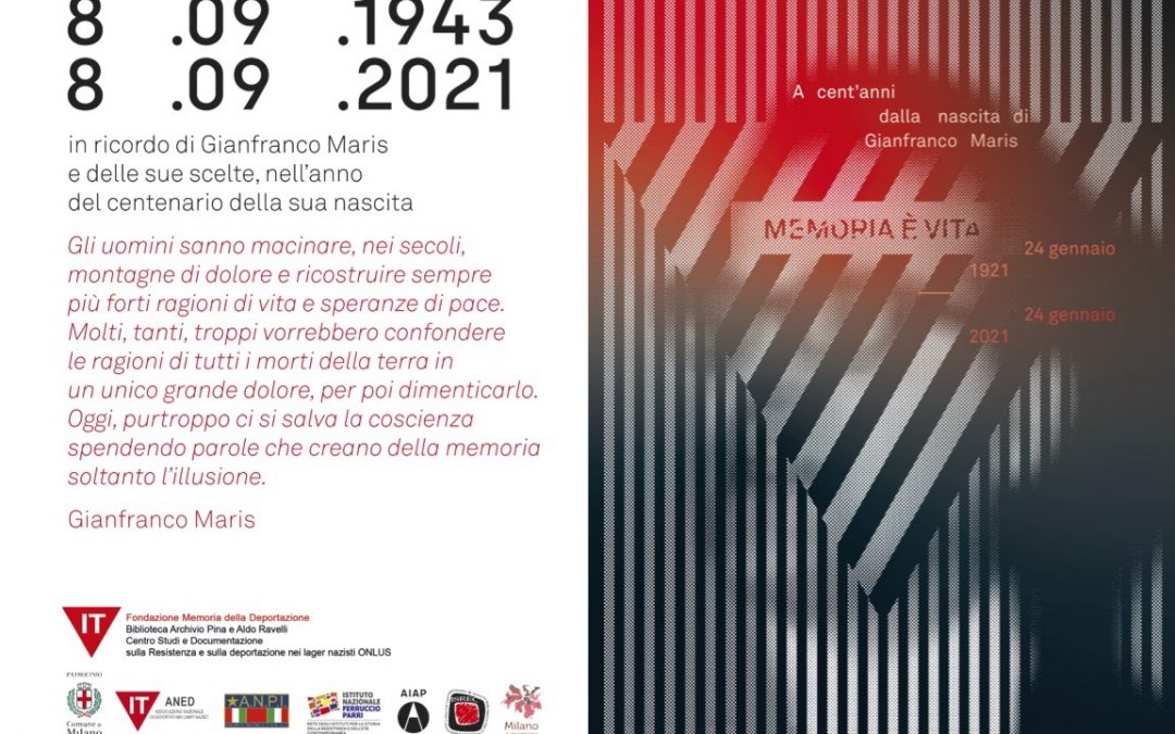 In ricordo di Gianfranco Maris | 8.09.1943 – 8.09.2021