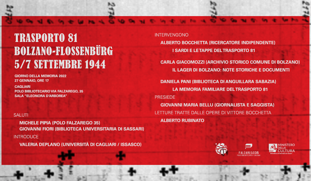 I sardi e le tappe del Trasporto 81