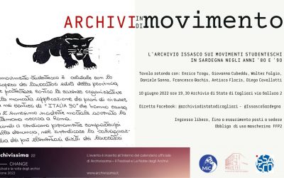 Notte degli Archivi: Tavola rotonda con Archivio di Stato di Cagliari e Issasco