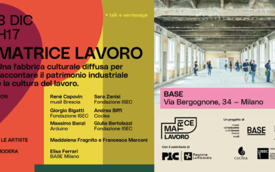 Matrice Lavoro: talk e mostra a Base Milano