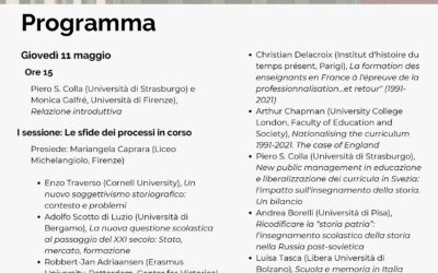 Insegnare storia oggi. Svolta neoliberale e nuovi paradigmi educativi tra Italia ed Europa