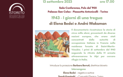 1943 – I giorni di una tregua di Elena Bedei e André Waksman