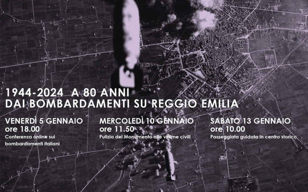 1944-2024. A 80 anni dai bombardamenti su Reggio Emilia