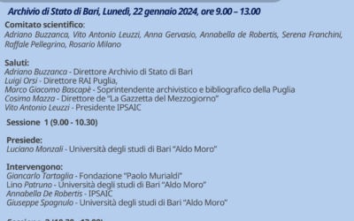 “Radio Bari e il Congresso di Bari dei CLN: 80° anniversario”. Giornata di studio