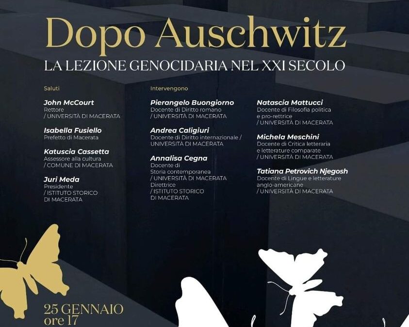 Dopo Auschwitz. La lezione genocidaria nel XXI secolo