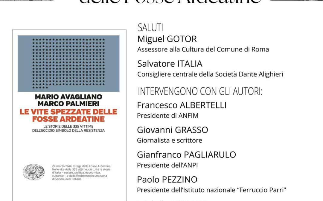 80 anni dall’eccidio delle Fosse Ardeatine