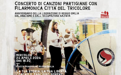 Concerto di canzoni partigiane con la Filarmonica Città del Tricolore