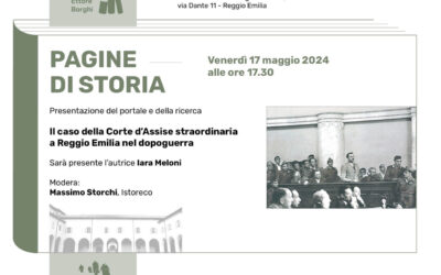 Il caso della Corte d’Assise straordinaria a Reggio Emilia nel dopoguerra