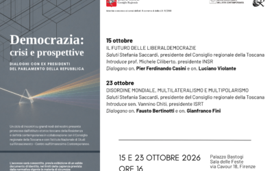 Democrazia: crisi e prospettive. Dialoghi con ex presidenti del Parlamento della Repubblica